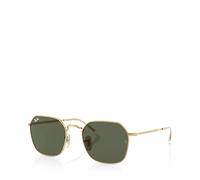 Ray - Ban Unisex Ray - Ban RB3694 JIM 001/31 Gafas de sol Metal Oro Verde Geométrico Normal