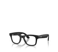 Ray - Ban Unisex Ray - Ban Meta RW4012 Wayfarer 601S1Z - GEN 2 Gafas de sol Inyectado Negro Transparente Cuadrada Transiciones Fotocromático