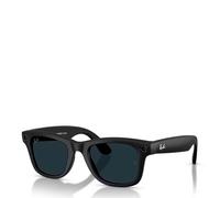 Ray - Ban Unisex Ray - Ban Meta RW4012 Wayfarer 601S1Z - GEN 2 Gafas de sol Inyectado Negro Transparente Cuadrada Transiciones Fotocromático