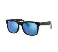 Ray - Ban Niños Ray - Ban RJ9069S JUNIOR JUSTIN 702855 Gafas de sol Inyectado Negro Azul Cuadrada Reflejado Espejo