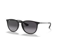 Ray-Ban Gafas De Sol Polarizadas Para Mujer Erika - 54Mm Rubber Negro-Light Gris (Default, Negro)