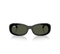 Ray-Ban Gafas de sol Rb2221 Ritual para mujer, Negro/Verde, 56 mm