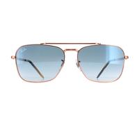 Ray-Ban Gafas de Sol RB3636 New Caravan 92023F Oro Rosa Azul Degradado
