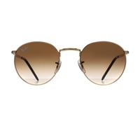 Ray-Ban Gafas de Sol RB3637 New Round 001/51 Oro Marrón Degradado 53mm
