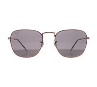 Ray-Ban Gafas de Sol RB3857 Frank 9202B1 Oro Rosa Gris Oscuro 54mm