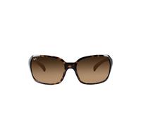 Ray - Ban Mujer RB4068 RB4068 710/51 Gafas de sol Inyectado Tortuga Cuadrada Normal Sombreado