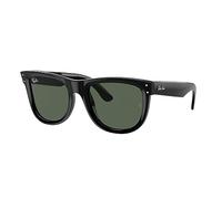 Ray-Ban Gafas de sol RBR0502S Wayfarer reverse 6677VR Unisex Color Negro Vidrio Verde Talla 50 mm