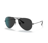 Ray - Ban Unisex RB3025 AVIATOR 002/48 Gafas de sol Metal Negro Negro Piloto Polarizado