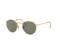Ray-Ban Gafas de sol unisex Rb3447 round metal 001/58 gold polar green
