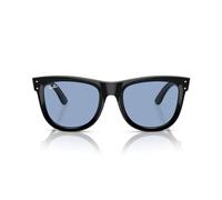 Ray-Ban Gafas de sol unisex Rbr0502s Wayfarer Reverse Square, Negro/Celeste, 50 mm