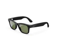 Ray - Ban Unisex Meta RW4008 Wayfarer 601/71 Gafas de sol Inyectado Negro Verde Cuadrada Normal