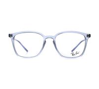 Ray - Ban Unisex RX7185 8235 Monturas ópticas Inyectado Azul Transparente Cuadrada Normal