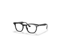Ray-Ban Hawkeye Optics Negro Montura Transparente Lentes Polarizado 50-21