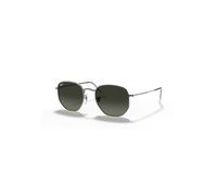 Ray-Ban Hexagonal Flat Lenses Gafas De Sol Gunmetal Montura Gris Lentes 54-21