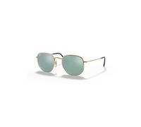 Ray - Ban Unisex RB3548N HEXAGONAL 001/30 Gafas de sol Metal Oro Plata Geométrico Normal