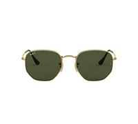 Ray-Ban Hexagonal Gafas, Oro, 51 Unisex Adulto