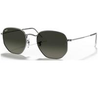 Ray - Ban Unisex RB3548N HEXAGONAL 004/71 Gafas de sol Metal Gris Gris Geométrico Normal Sombreado
