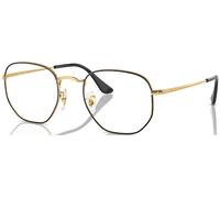 Ray-Ban Hexagonal Optics Oro Montura Transparente Lentes Polarizado 54-21