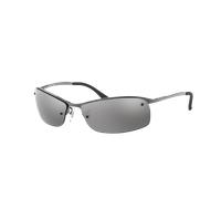 Ray - Ban Hombre Ray - Ban RB3183 004/82 Gafas de sol Metal Gris Plata Cuadrada Polarizado