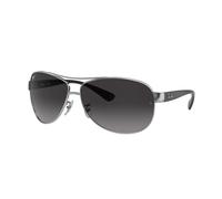 Ray - Ban Hombre Ray - Ban RB3386 RB3386 003/8G Gafas de sol Metal Plata Gris Piloto Normal Sombreado