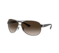 Ray - Ban Hombre Ray - Ban RB3386 RB3386 004/13 Gafas de sol Metal Gris Marrón Piloto Normal Sombreado