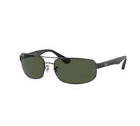 Ray - Ban Hombre Ray - Ban RB3445 RB3445 002/58 Gafas de sol Metal Negro G15 Cuadrada Polarizado