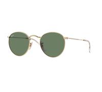 Ray - Ban Hombre RB3447 ROUND METAL 001 Gafas de sol Metal Oro G15 Redonda Normal
