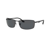 Ray - Ban Hombre Ray - Ban RB3498 N/A 006/81 Gafas de sol Metal Negro Gris Cuadrada Polarizado