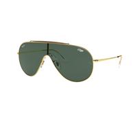 Ray - Ban Hombre Ray - Ban RB3597 WINGS 905071 Gafas de sol Metal Oro Verde Piloto Normal