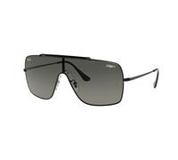 Ray - Ban Hombre Ray - Ban RB3697 WINGS II 002/11 Gafas de sol Metal Negro Gris Cuadrada Normal Sombreado
