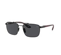 Ray - Ban Hombre Ray - Ban RB3715M F02087 Gafas de sol Acero Negro Gris Cuadrada Normal