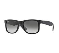 Ray - Ban Hombre Ray - Ban RB4165 JUSTIN 601/8G Gafas de sol Inyectado Negro Gris Cuadrada Normal Sombreado