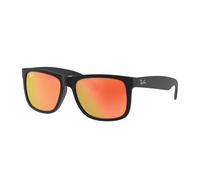 Ray - Ban Hombre Ray - Ban RB4165 JUSTIN 622/6Q Gafas de sol Inyectado Negro Rojo Cuadrada Normal