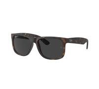 Ray - Ban Hombre Ray - Ban RB4165 JUSTIN 865/87 Gafas de sol Nylon Tortuga Gris Cuadrada Polarizado