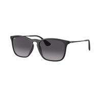 Ray - Ban Hombre Ray - Ban RB4187F CHRIS 622/8G Gafas de sol Inyectado Negro Gris Cuadrada Normal Sombreado
