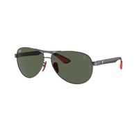 Ray - Ban Hombre Ray - Ban RB8331M F00171 Gafas de sol Metal Gris Verde Piloto Normal