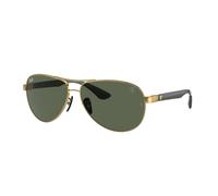 Ray - Ban Hombre Ray - Ban RB8331M F00871 Gafas de sol Metal Oro Verde Piloto Normal