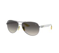 Ray - Ban Hombre Ray - Ban RB8331M F08311 Gafas de sol Metal Plata Gris Piloto Normal Sombreado