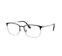 Ray - Ban Hombre Ray - Ban RX6494 2861 Monturas ópticas Metal Negro Transparente Pillow Normal