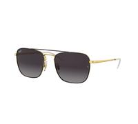 Ray - Ban Hombre Ray - Ban RB3588 90548G Gafas de sol Metal Negro Gris Cuadrada Normal