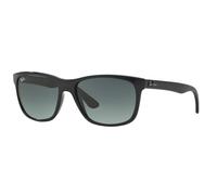 Ray - Ban Hombre RB4181 RB4181 601/71 Gafas de sol Inyectado Negro Gris Cuadrada Normal Sombreado