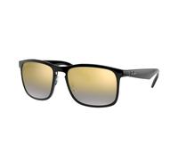 Ray - Ban Hombre RB4264 601/J0 Gafas de sol Inyectado Negro Azul Cuadrada Polarizado Sombreado