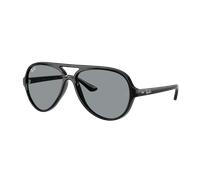 Ray-Ban Hombre Sunglass Cats 5000 Classic Summer Capsule - Color del Marco: Negro, Color de la Lente: Gris