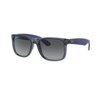 Ray - Ban Hombre Ray - Ban RB4165 JUSTIN 6596T3 Gafas de sol Nylon Azul Gris Cuadrada Polarizado Sombreado