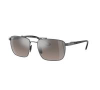Ray - Ban Hombre RB3715M F0845J Gafas de sol Acero Gris Plata Cuadrada Polarizado