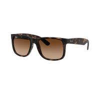 Ray-Ban Hombre Sunglass RB4165 Justin Classic - Color del Marco: Habana, Color de la Lente: Marrón Oscuro