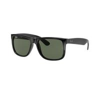 Ray-Ban Hombre Sunglass RB4165 Justin Classic - Color del Marco: Negro, Color de la Lente: Verde Oscuro