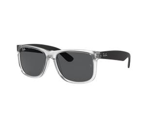 Ray-Ban Hombre Sunglass RB4165 Justin Color Mix - Color del Marco: Transparente, Color de la Lente: Gris