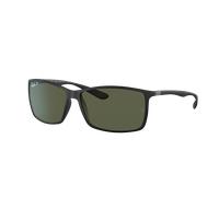 Ray-Ban Hombre Sunglass RB4179 Liteforce - Color del Marco: Negro, Color de la Lente: Polarizadas G-15 verde