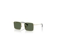 Ray-Ban Idan Bio-based Gafas De Sol Oro Pálido Montura Verde Lentes Polarizado 53-20